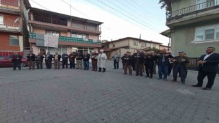 Gediz Altınkent köyünde sabah namazı buluşması ve yağmur duası programı