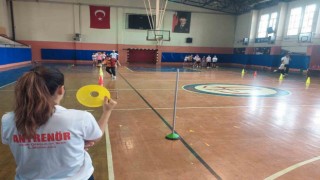 Geleceğin sporcuları antrenmanlarına başladı