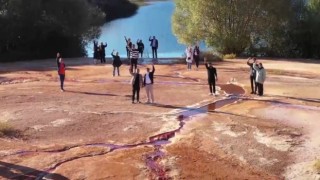 ‘Gençlerin Gözüyle Kent Diplomasisi paneline katılanlara Otlukbeli Gölü gezdirildi