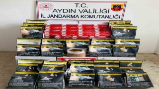Germencikte 227 bin bandrolsüz tütün ele geçirildi