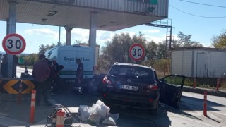 Bolu Gişelerinde feci kaza: 1 ölü, 1 yaralı