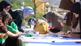 Gümüşhanede ‘Filistinli Çocuklar İçin Çiz etkinliği düzenlendi