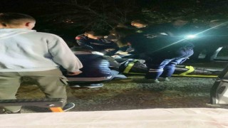 Hafriyat patpatın uçuruma düşmesini önledi
