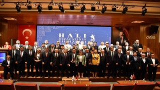 Halı ihracatının yıldızları ödüllendirildi