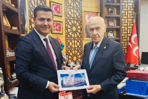 Hasanbeyli Belediye Başkanı Yumrutepe'den MHP Lideri Bahçeli'ye Ziyaret