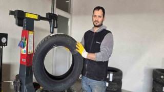 Hasar görmüş araç lastiklerine dikkat