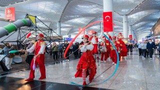 İGA İstanbul Havalimanında Cumhuriyet Bayramı coşkusu