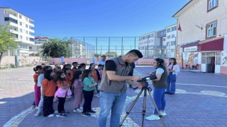 Iğdırda öğrenciler için kuş gözlem etkinliği düzenlendi