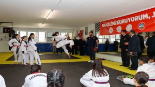 İl Jandarma Komutanı Dedebağından Erva Develi Spor Kulübüne ziyaret