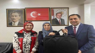 İl Müdürü Türkoğlundan kırtasiye desteği