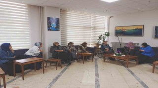 İl Özel İdaresi personelleri huzurevindeki yaşlılarla bir araya geldi