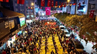 İnegölde Cumhuriyetin 101. yılı coşkusu