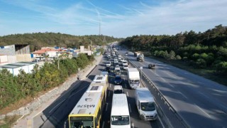 İSKİnin yol çalışması, Arnavutköyün çilesi oldu