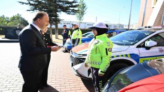Ispartada emniyet ve jandarma teşkilatına 11 araç