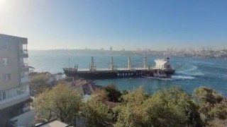 İstanbul Boğazında 2 yük gemisi çarpıştı