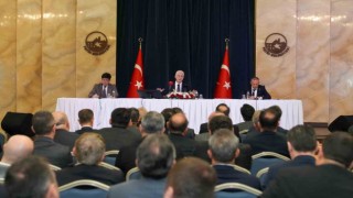 İstanbul Valisi Gülün katıldığı toplantıda yatırımlar ve afetlere karşı çalışmalar masaya yatırıldı