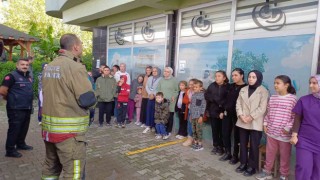 İtfaiyeden en özel tatbikat