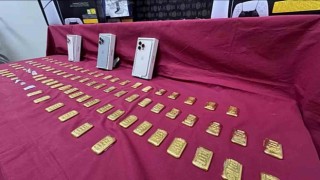İzmirde 18 kilo 500 gram külçe altın ele geçirildi
