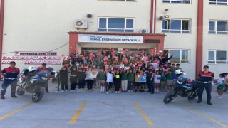 Jandarma Didimli öğrencileri bilgilendirdi