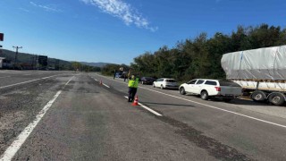 Jandarma ekiplerinden Trafik ve Asayiş Denetimi