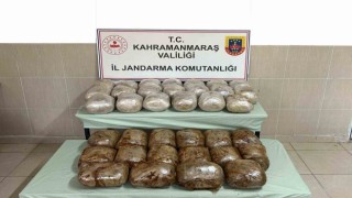 Kahramanmaraşta 48 kilo uyuşturucu ele geçirildi
