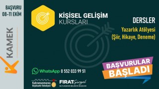 Kahramanmaraş'ta Yazarlık Atölyesi İçin Başvurular Başladı