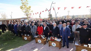 Kahveci dağı konaklamalı orman parkı muhteşem bir törenle açıldı