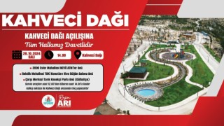 Kahveci dağı orman parkı hizmete açılıyor