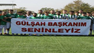 Karaağaçlı Teknik Spordan Başkan Durbaya pankartlı destek