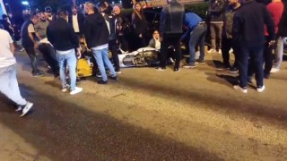 Karadeniz Ereğlide motosiklet kazası; bir kişi yaralandı