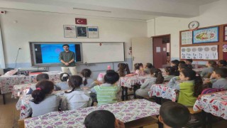 Karapınarda öğrencilere ağız ve diş sağlığı eğitimi verildi