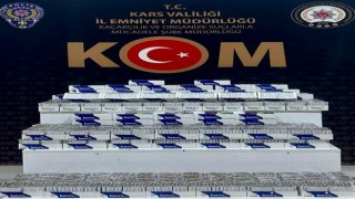 Karsta 40 bin makaron ele geçirildi