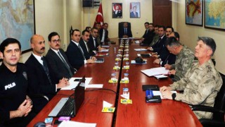 Karsta asayiş ve güvenlik masaya yatırıldı