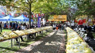 Kartepede ayva festivali coşkusu