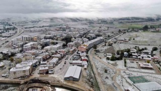 Kastamonuda kar yağışı etkili oluyor: Kar kalınlığı 15 santimetreye ulaştı