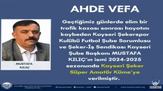 Kayseri ASKFden ahde vefa
