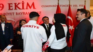 Kayseride ‘Cumhuriyet Resepsiyonu düzenlendi