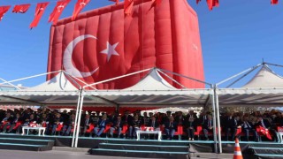 Kayseride dev sıcak hava balonlu 29 Ekim kutlaması