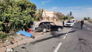Kayseride kaza yapan Tofaş perte çıktı: 1 ölü, 3 yaralı