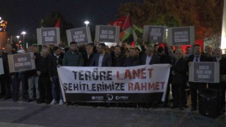Kayseride vatandaşlar terörü lanetledi