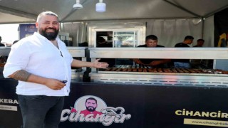 Kebapçılar TEKNOFESTte dumansız mangal yaptı