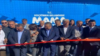 Keçiörende mama üretim tesisi açıldı