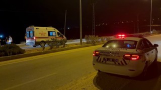 Kiliste motosiklet devrildi: 2 yaralı