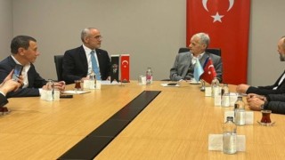 Kırımoğlundan Cumhurbaşkanı Başdanışmanı Topçuya taziye ziyareti