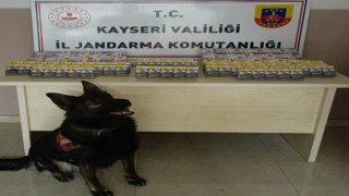 Kontrol için durdurulan kamyonda kaçak sigara yakalandı