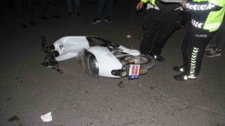 Konyada elektrikli bisiklet otomobille çarpıştı: 2 yaralı