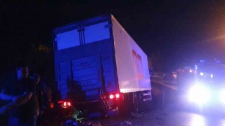Konyada patpat ile kamyon çarpıştı: 1 ölü, 1 yaralı