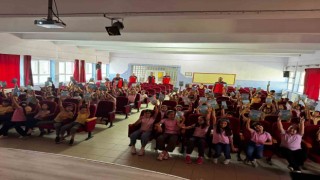Köşkte öğrencilere su verimliliğinin önemi anlatıldı