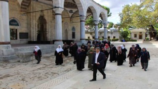 Köylü kadınlardan Amasyada tarih turu: Müzeleri ilk defa gezdiler