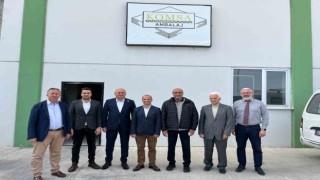 Kütahya 30 Ağustos OSB Yönetimi, oluklu mukavva firmasını ziyaret etti